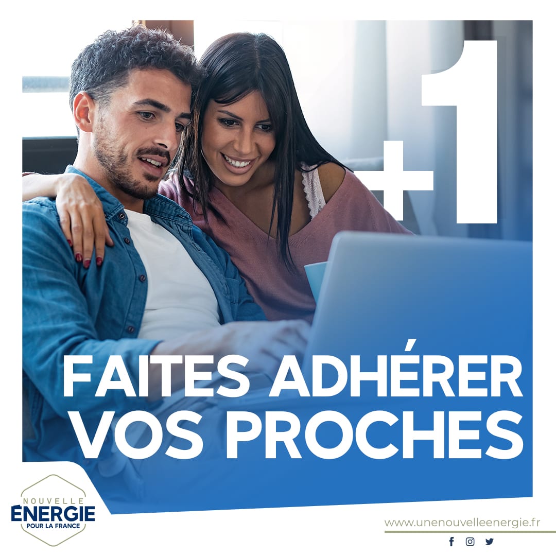 +1, le défi de l'été : faites adhérer à Nouvelle Énergie !
