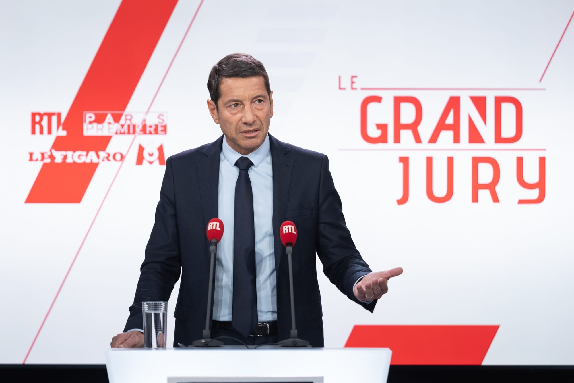 A (re)voir : David Lisnard était l'invité de l'émission Le Grand Jury sur RTL