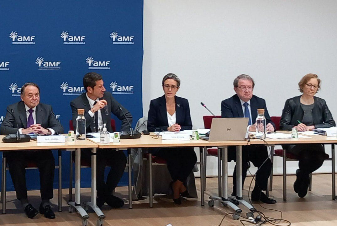 David Lisnard et le Bureau de l'AMF reçoivent la Directrice adjointe de la Police Nationale
