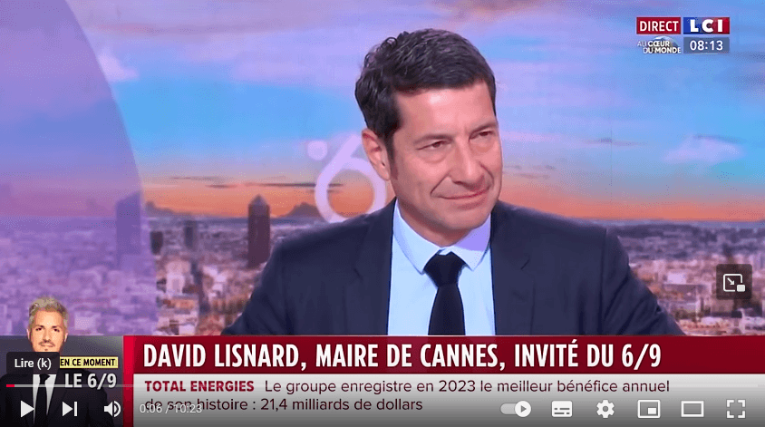 "A fond sur 2027" : David Lisnard était l'invité de la matinale de LCI