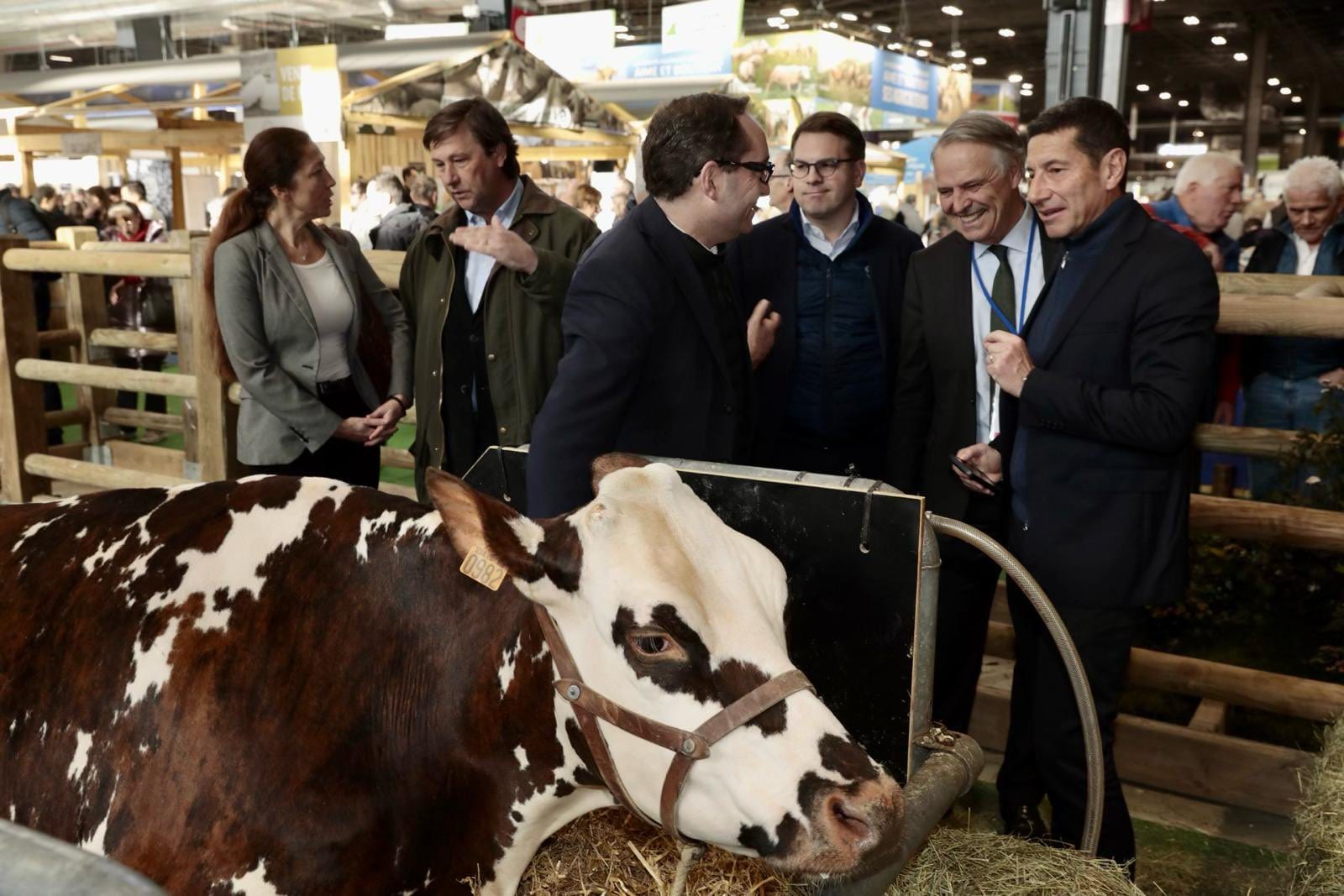 David Lisnard était aux côtés des agriculteurs au Salon International de l’Agriculture