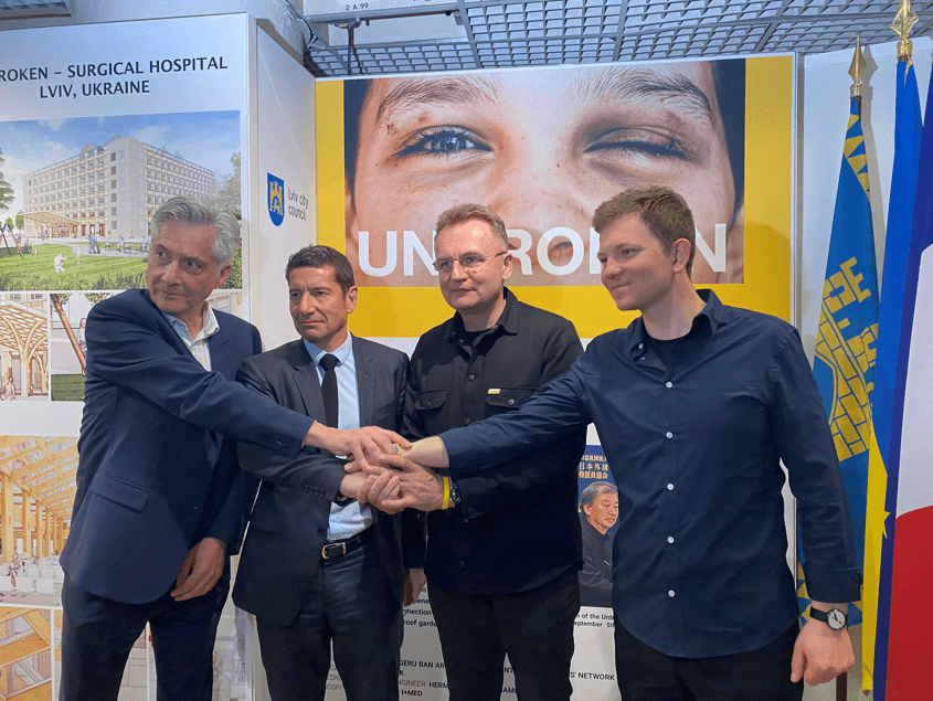 Ukraine : Cannes et Lviv renforcent leur coopération hospitalière