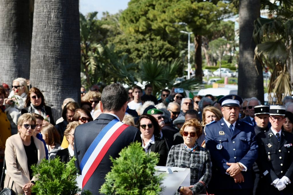 David Lisnard préside, à Cannes, la commémoration du 109e anniversaire du génocide arménien de 1915