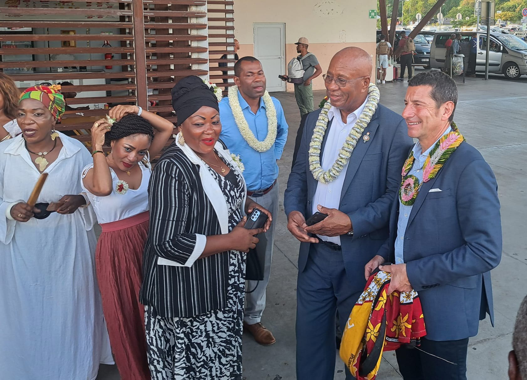 David Lisnard auprès des maires de Mayotte et de la Réunion