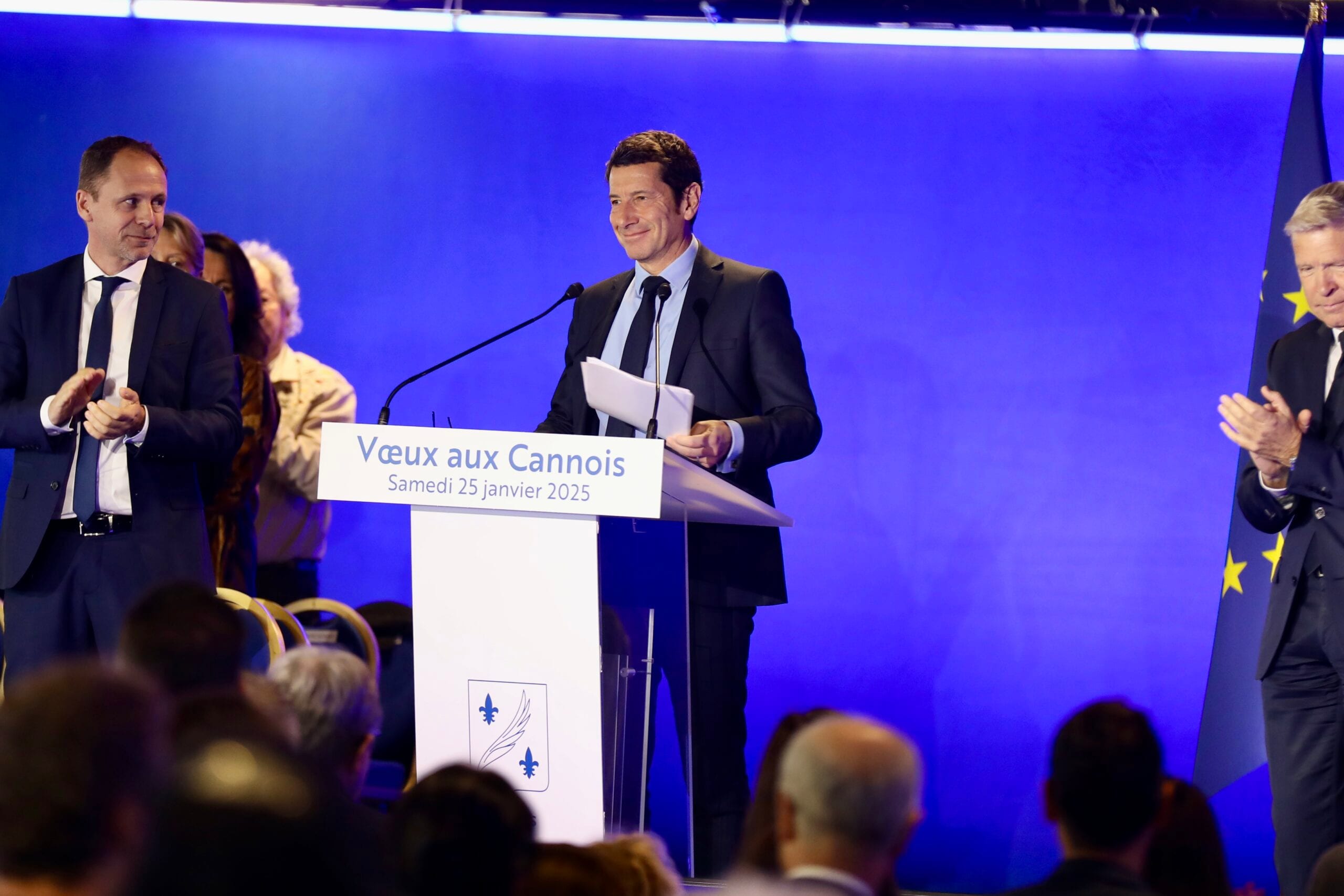 "Cannes est mon bonheur, la France est mon devoir" : David Lisnard présente ses vœux aux Cannois