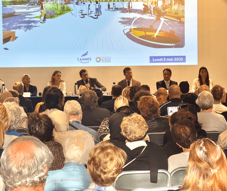 Aux Assises de quartiers de La Frayère, David Lisnard tient un discours de vérité et présente les projets à venir