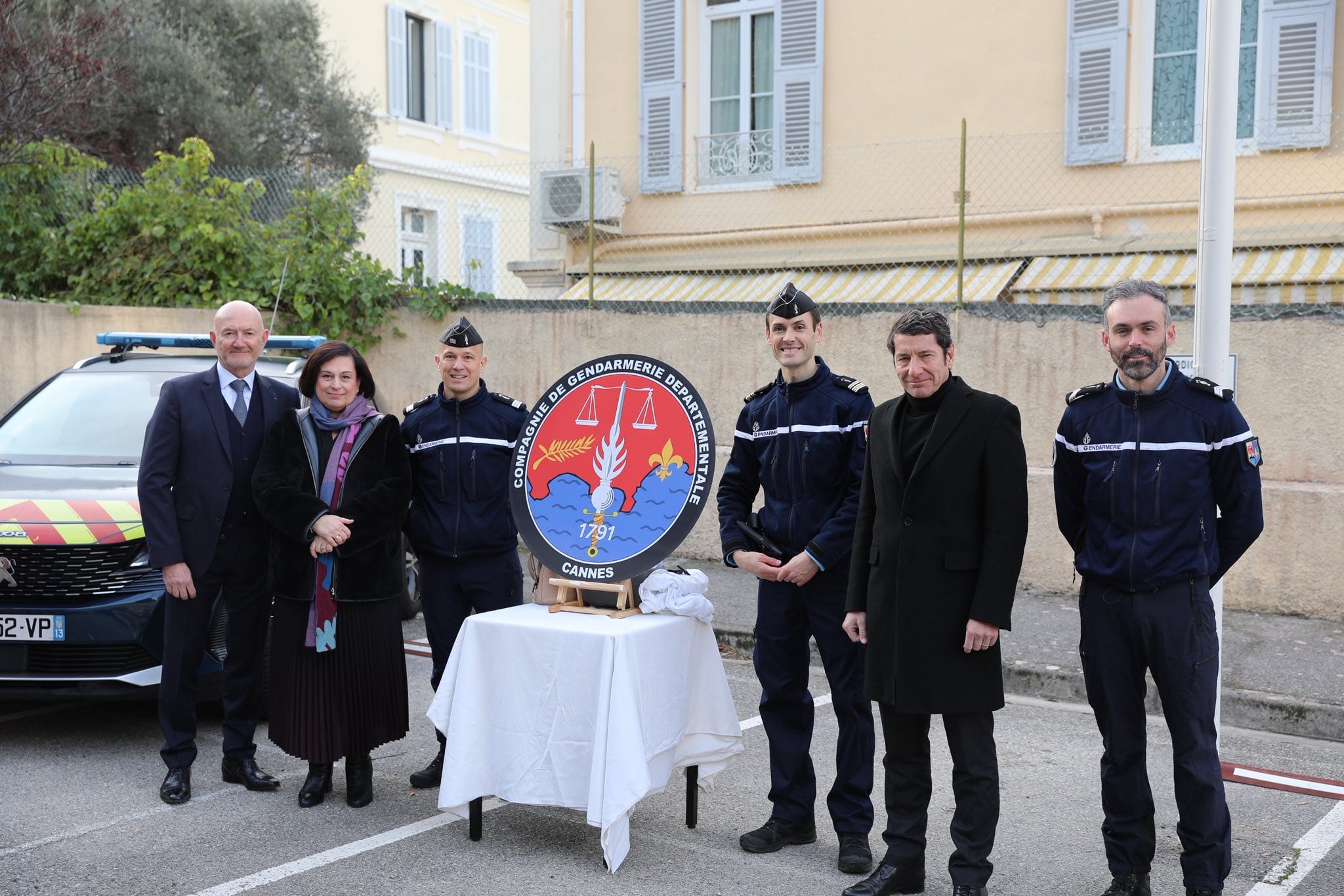 Cérémonie de remise des récompenses de la Gendarmerie nationale de Cannes