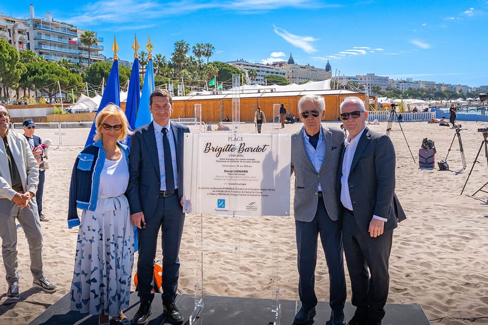 Cannes rend hommage à Brigitte Bardot, icône de liberté et figure engagée pour la cause animal