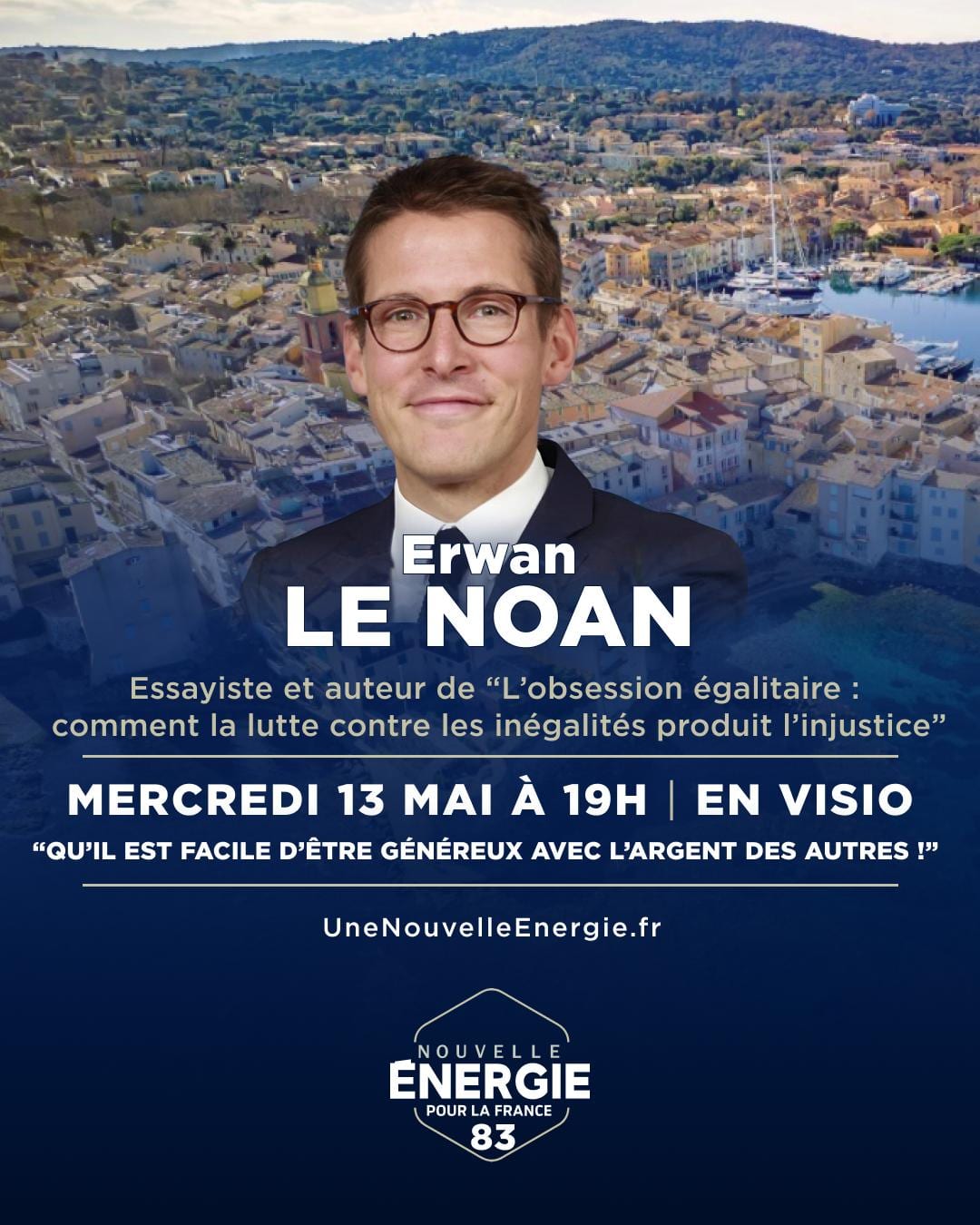Illustration de l’événement : Soirée-débat avec Erwan Le Noan : « L'obsession égalitaire »