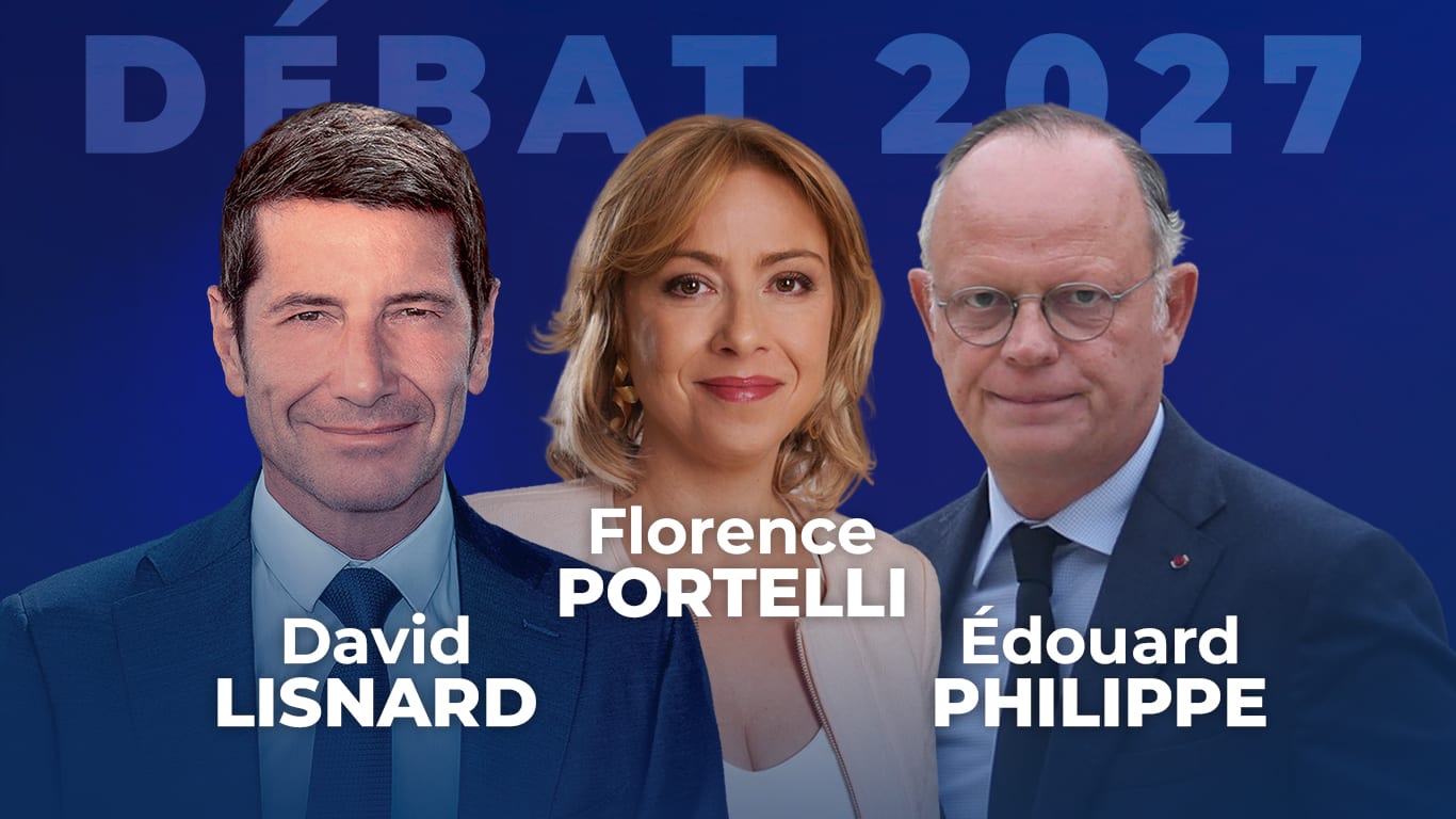 Débat 2027 : David Lisnard face à Édouard Philippe à Taverny