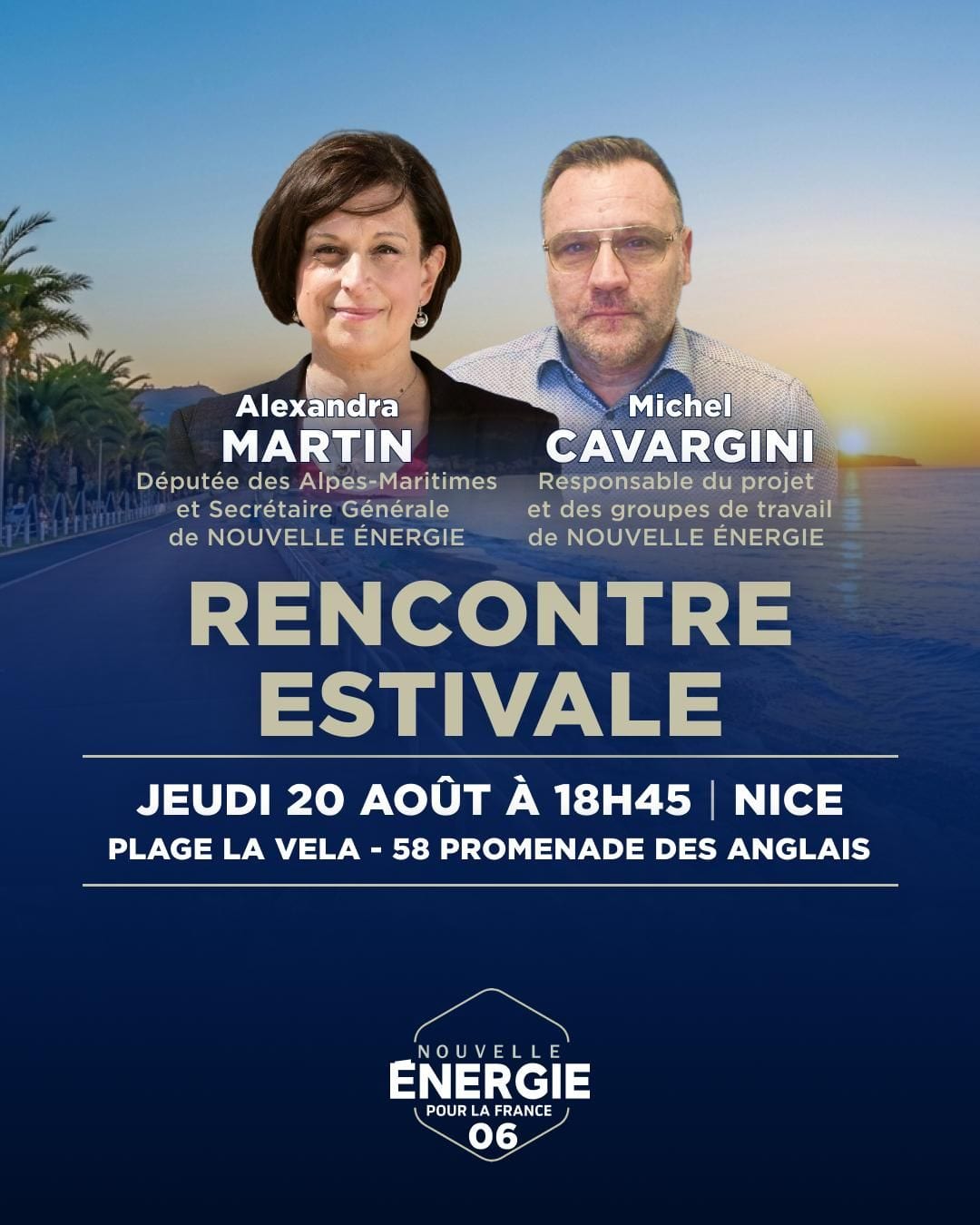 Illustration de l’événement : Rencontre estivale : avec Alexandra Martin et Michel Cavargini