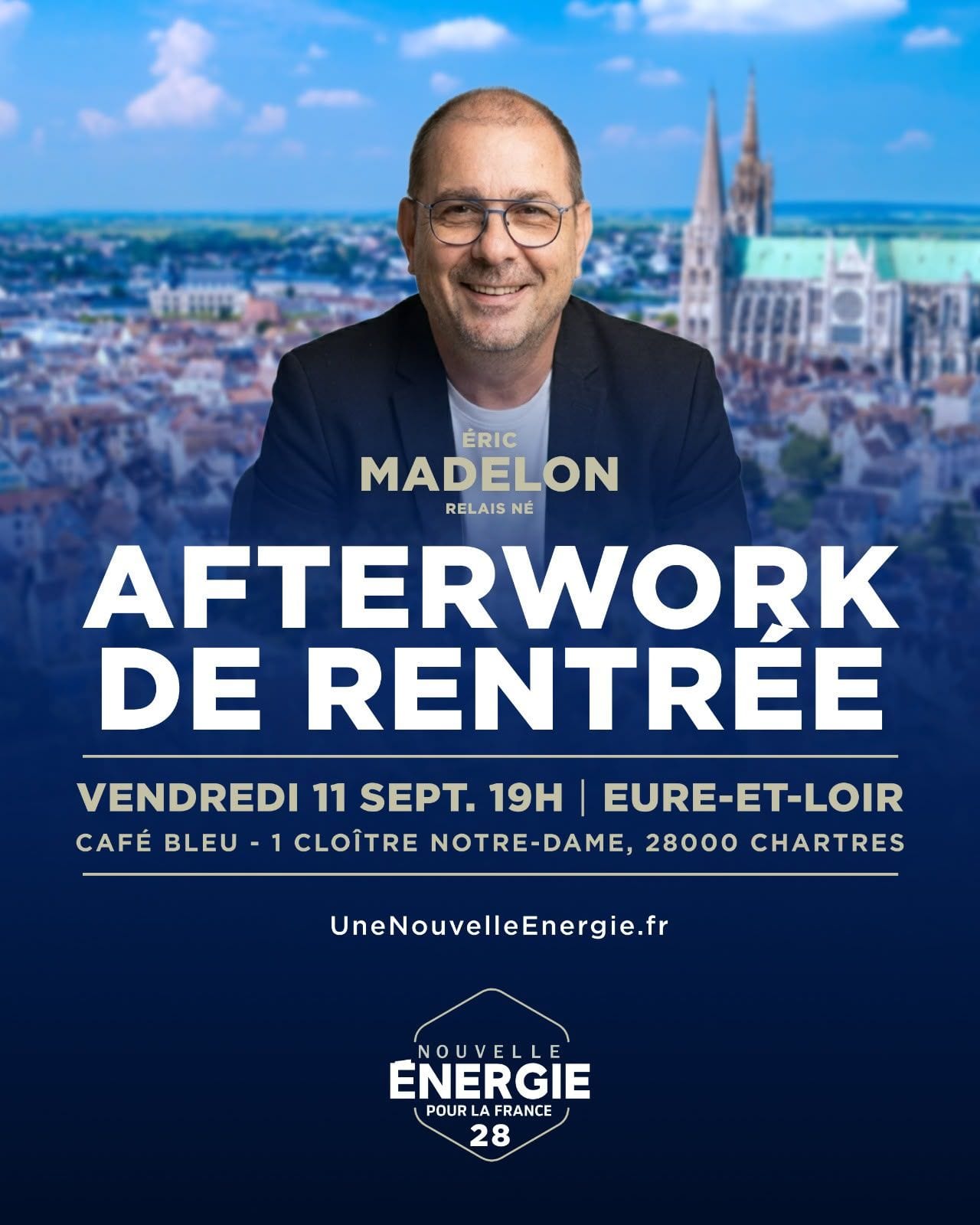 Illustration de l’événement : AFTERWORK DE RENTRÉE - EURE-ET-LOIRE