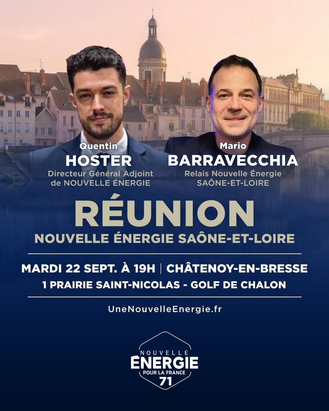 Illustration de l’événement : RÉUNION NOUVELLE ÉNERGIE SAÔNE-ET-LOIRE