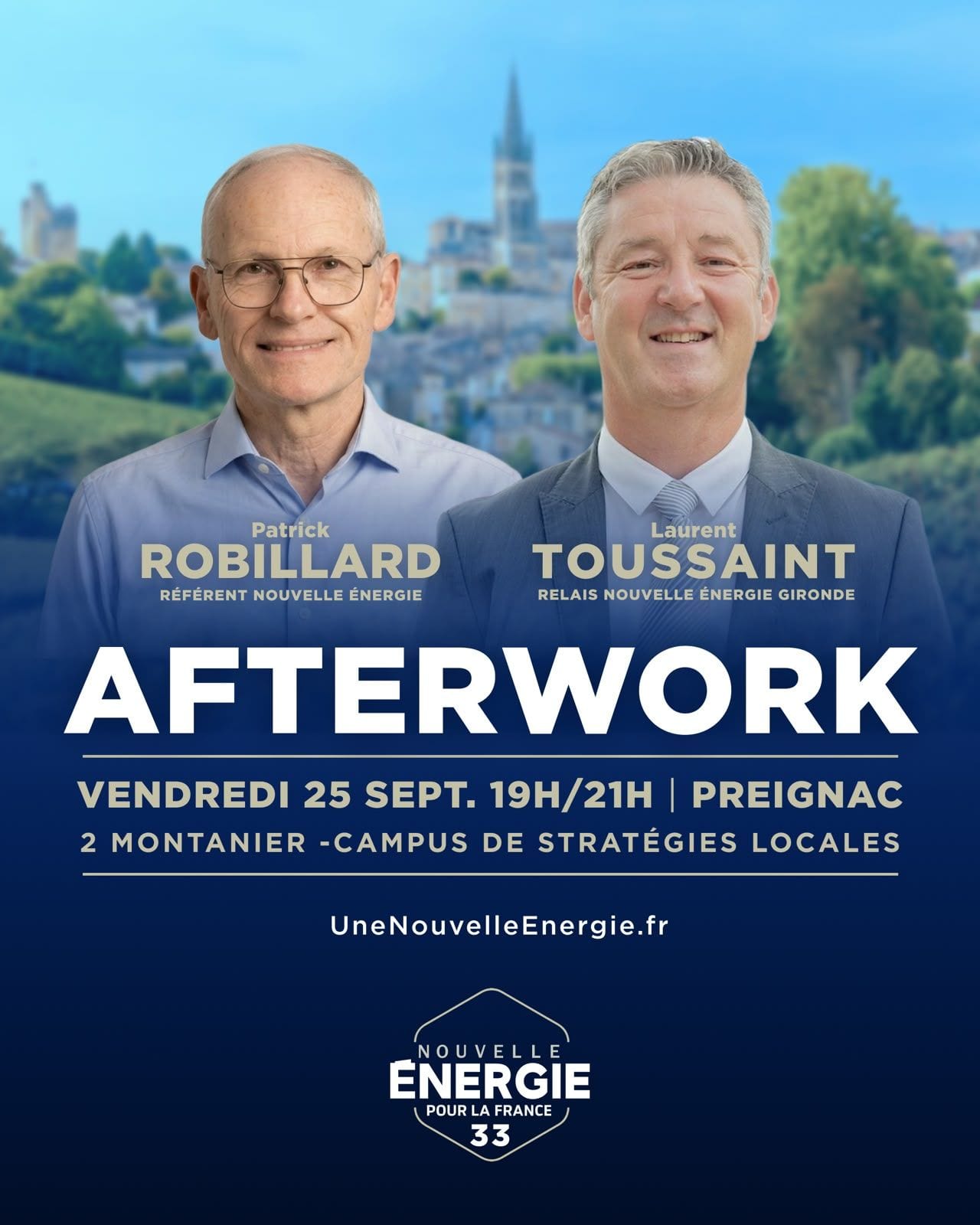 Illustration de l’événement : AFTERWORK NOUVELLE ÉNERGIE GIRONDE