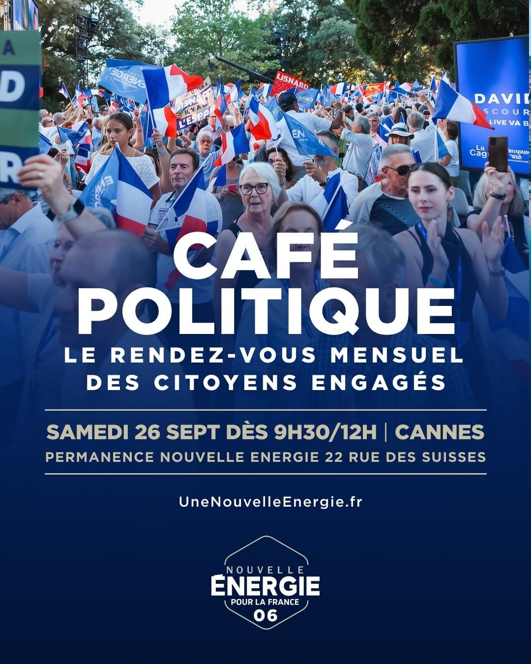 Illustration de l’événement : CAFÉ POLITIQUE CANNES