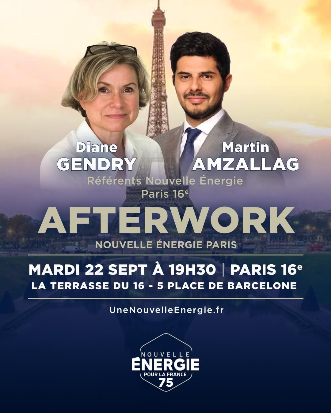 Illustration de l’événement : AFTERWORK PARIS 16E