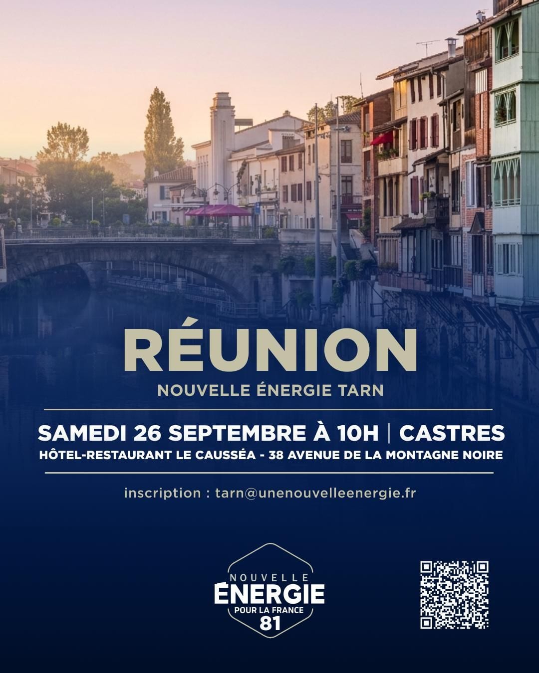 Illustration de l’événement : RÉUNION NOUVELLE ÉNERGIE TARN