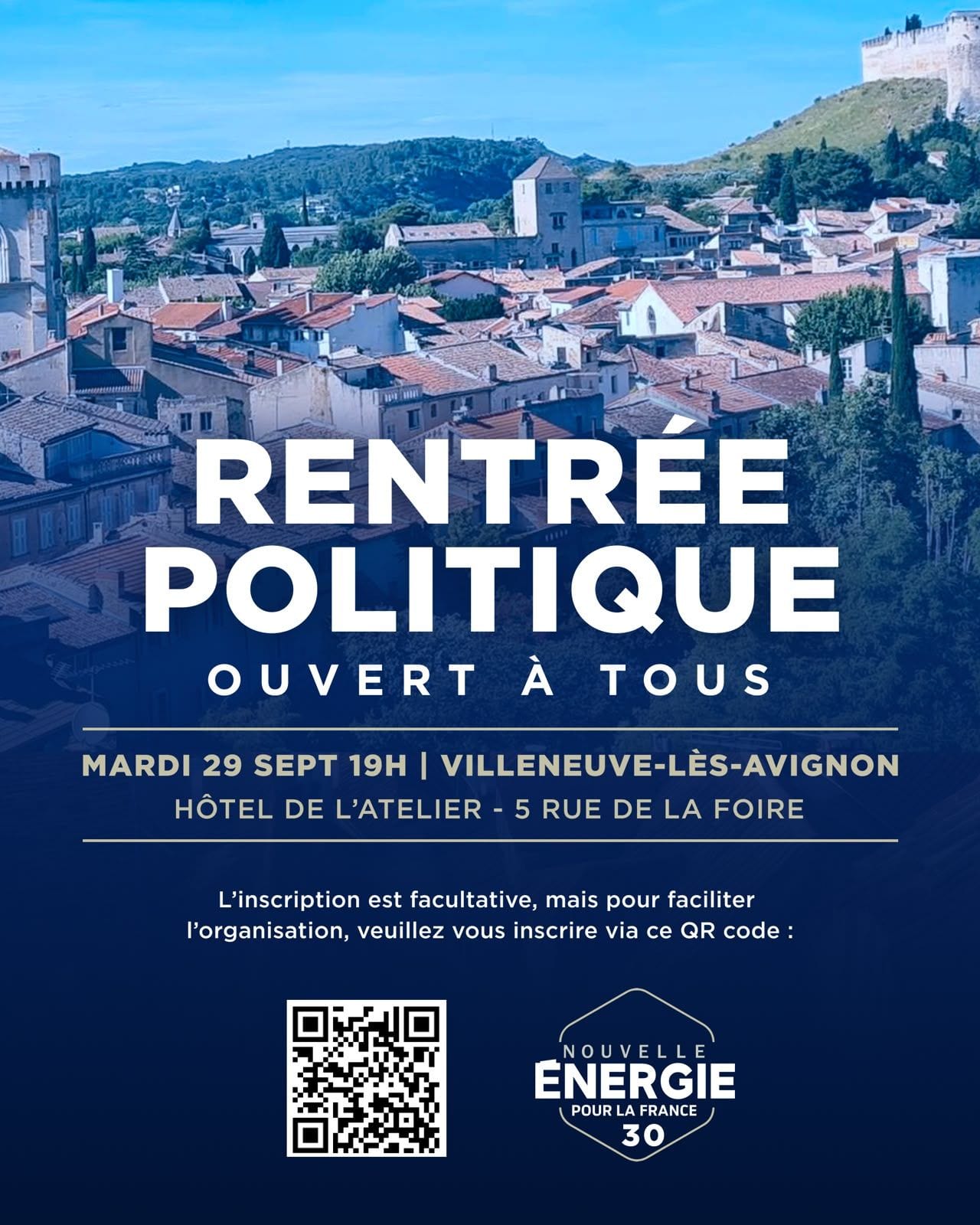 Illustration de l’événement : RENTRÉE POLITIQUE GARD
