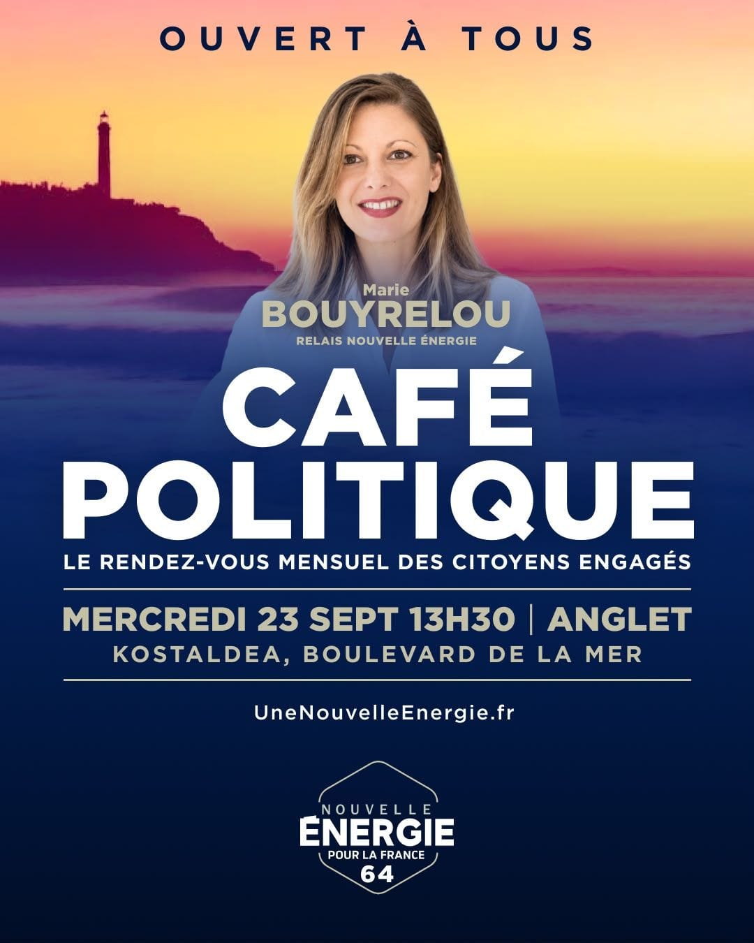 Illustration de l’événement : CAFÉ POLITIQUE NOUVELLE ÉNERGIE 64
