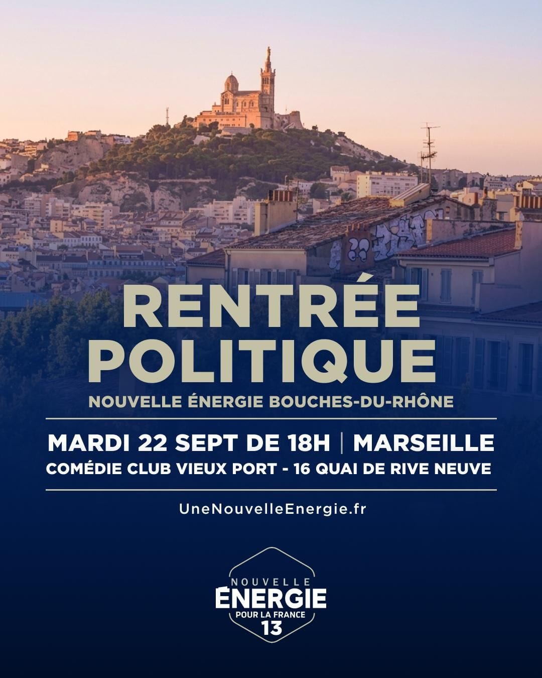 Illustration de l’événement : RENTRÉE POLITIQUE NOUVELLE ÉNERGIE MARSEILLE