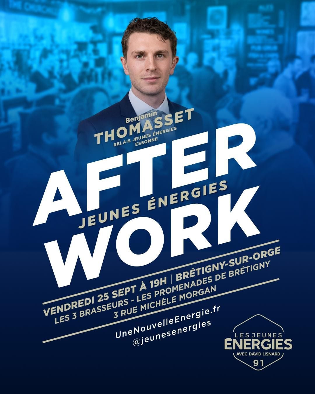 Illustration de l’événement : AFTERWORK JEUNES ÉNERGIES ESSONNE
