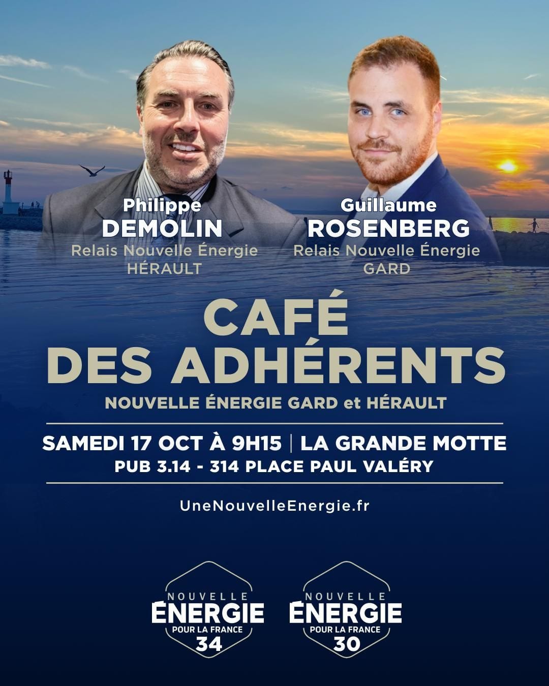 Illustration de l’événement : CAFÉ DES ADHÉRENTS NOUVELLE ÉNERGIE GARD & HÉRAULT