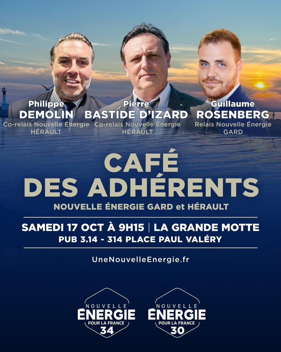 Illustration de l’événement : CAFÉ DES ADHÉRENTS NOUVELLE ÉNERGIE GARD & HÉRAULT