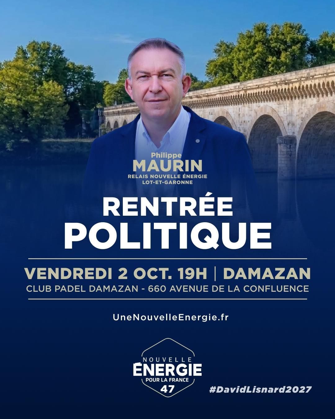 Illustration de l’événement : RENTRÉE POLITIQUE NOUVELLE ÉNERGIE LOT-ET-GARONNE
