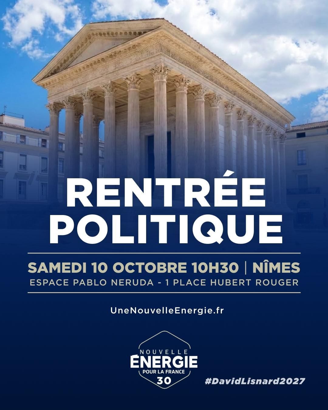 Illustration de l’événement : RENTRÉE POLITIQUE NÎMES