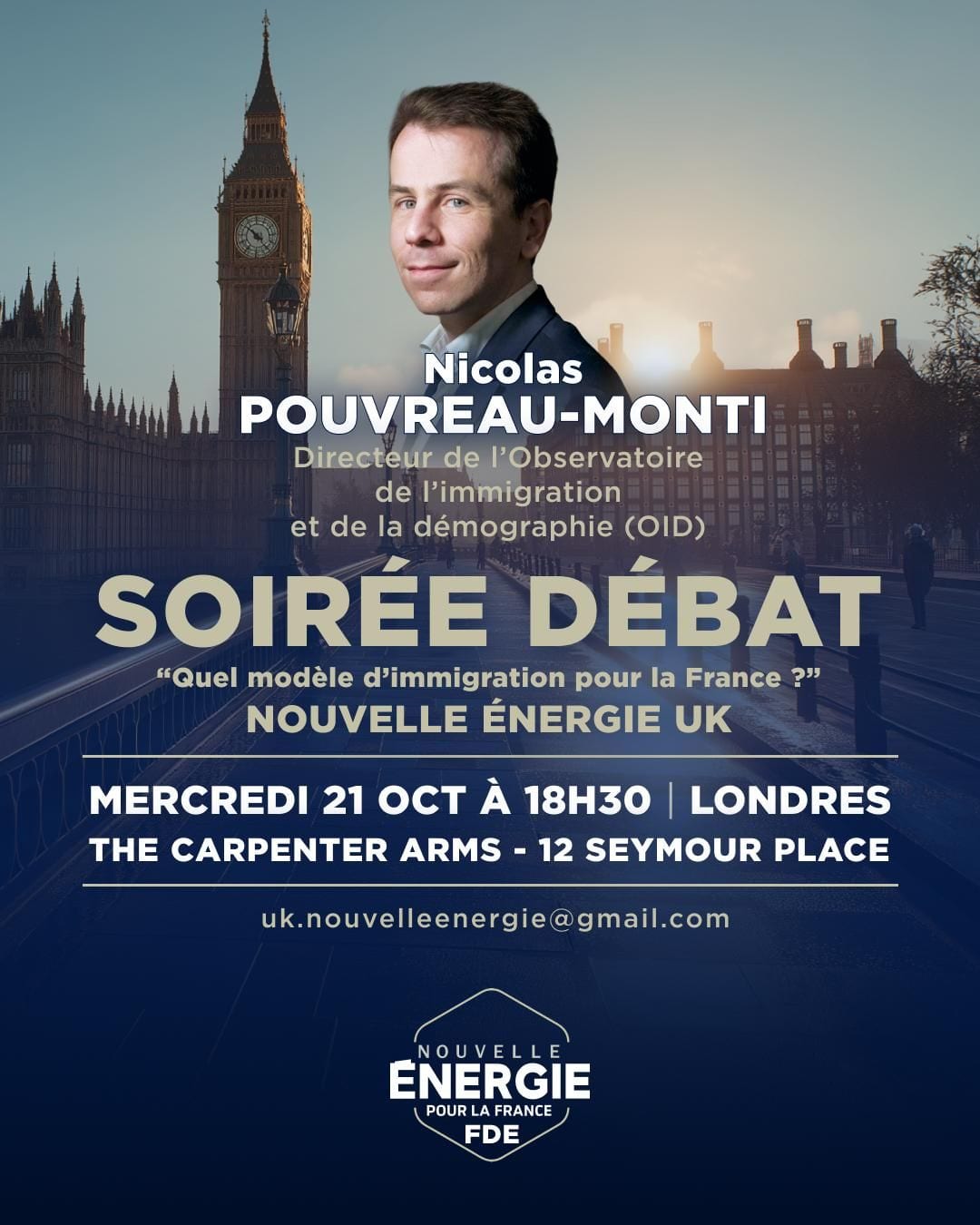 Illustration de l’événement : SOIRÉE DÉBAT NOUVELLE ÉNERGIE UK