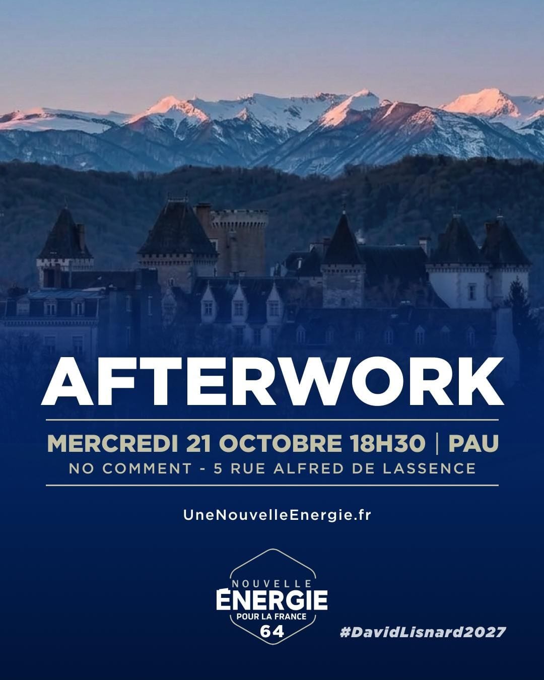 Illustration de l’événement : AFTERWORK NOUVELLE ÉNERGIE PAU