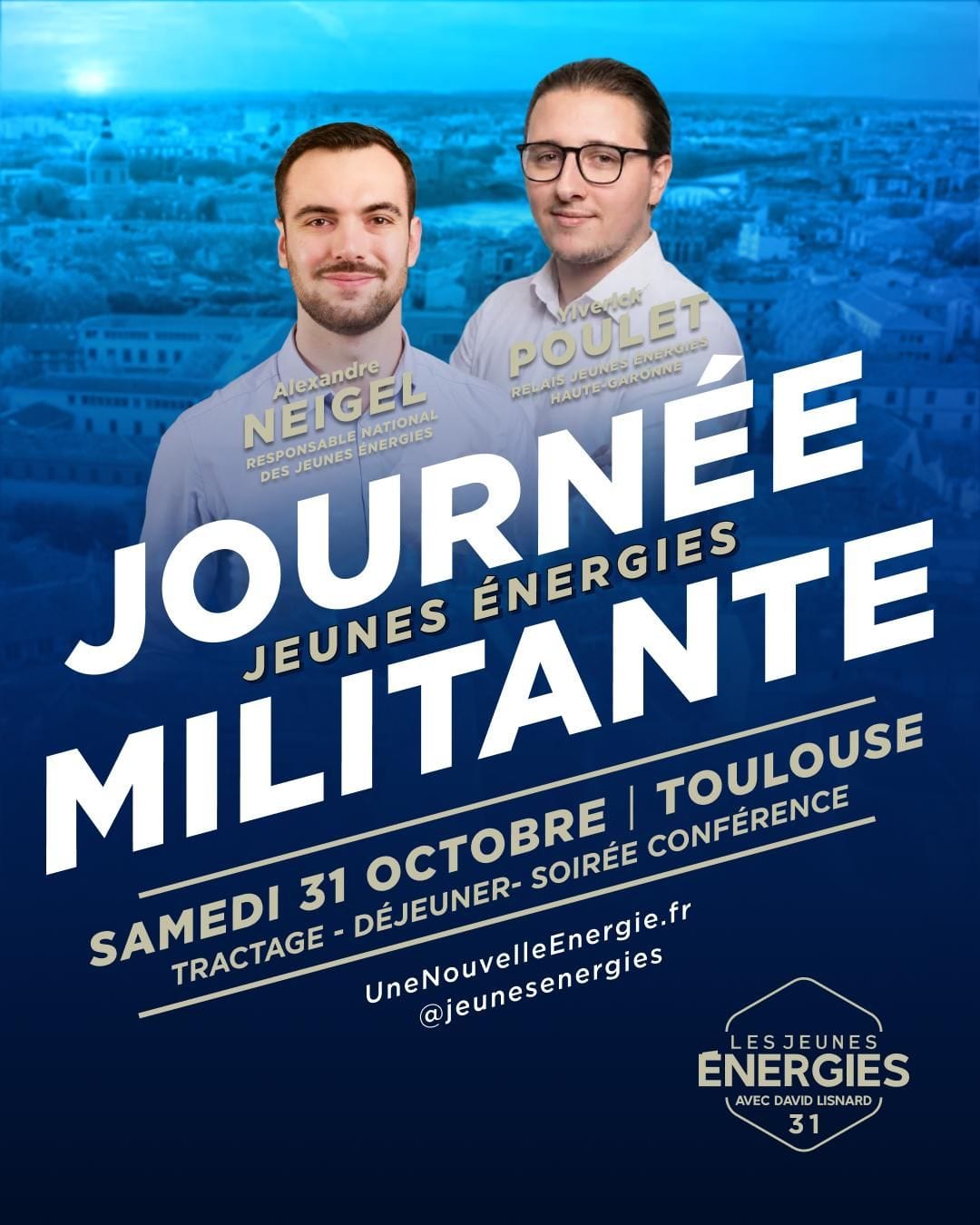 Illustration de l’événement : JOURNÉE MILITANTE JEUNES ÉNERGIES TOULOUSE