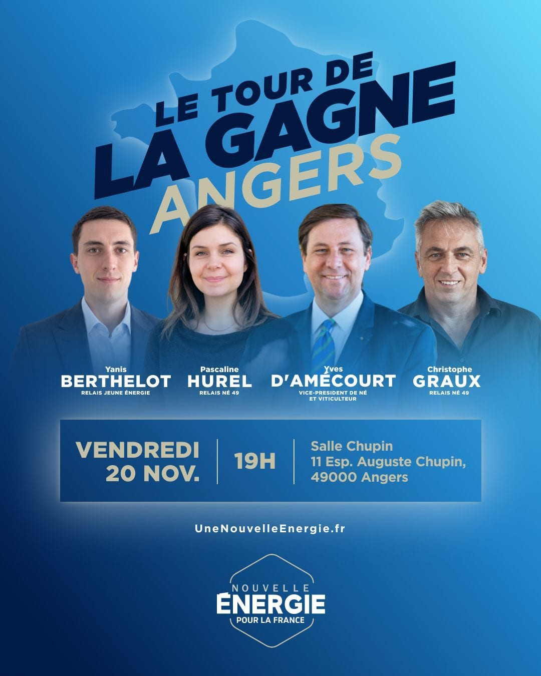 Illustration de l’événement : TOUR DE LA GAGNE - ANGERS