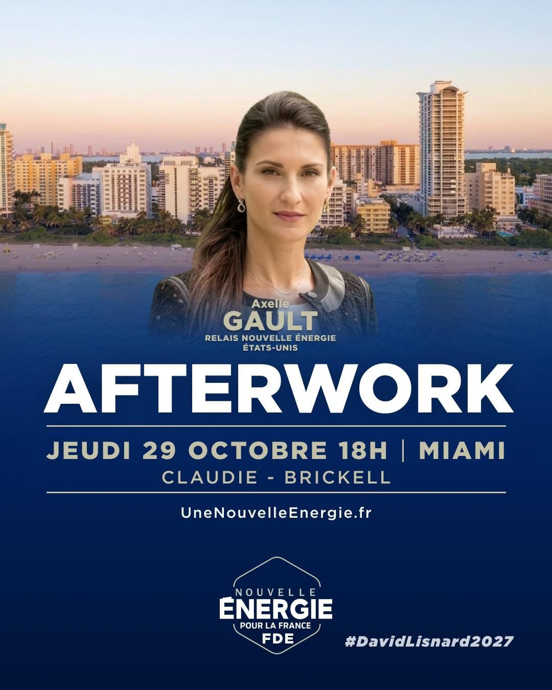 Illustration de l’événement : AFTERWORK NOUVELLE ÉNERGIE MIAMI