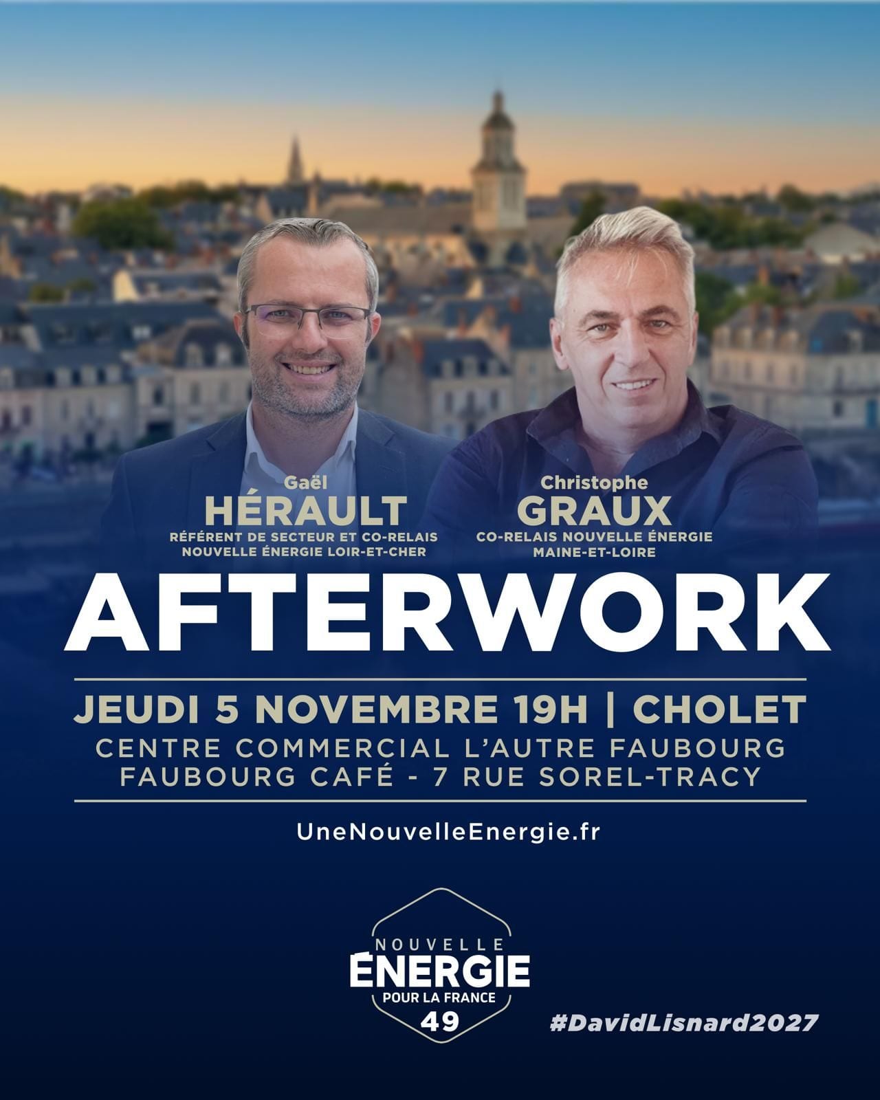 Illustration de l’événement : AFTERWORK NOUVELLE ÉNERGIE CHOLET