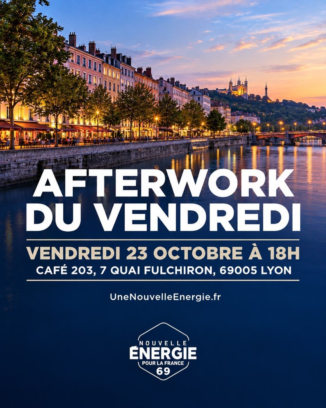 Illustration de l’événement : AFTERWORK DU VENDREDI : LYON 5E