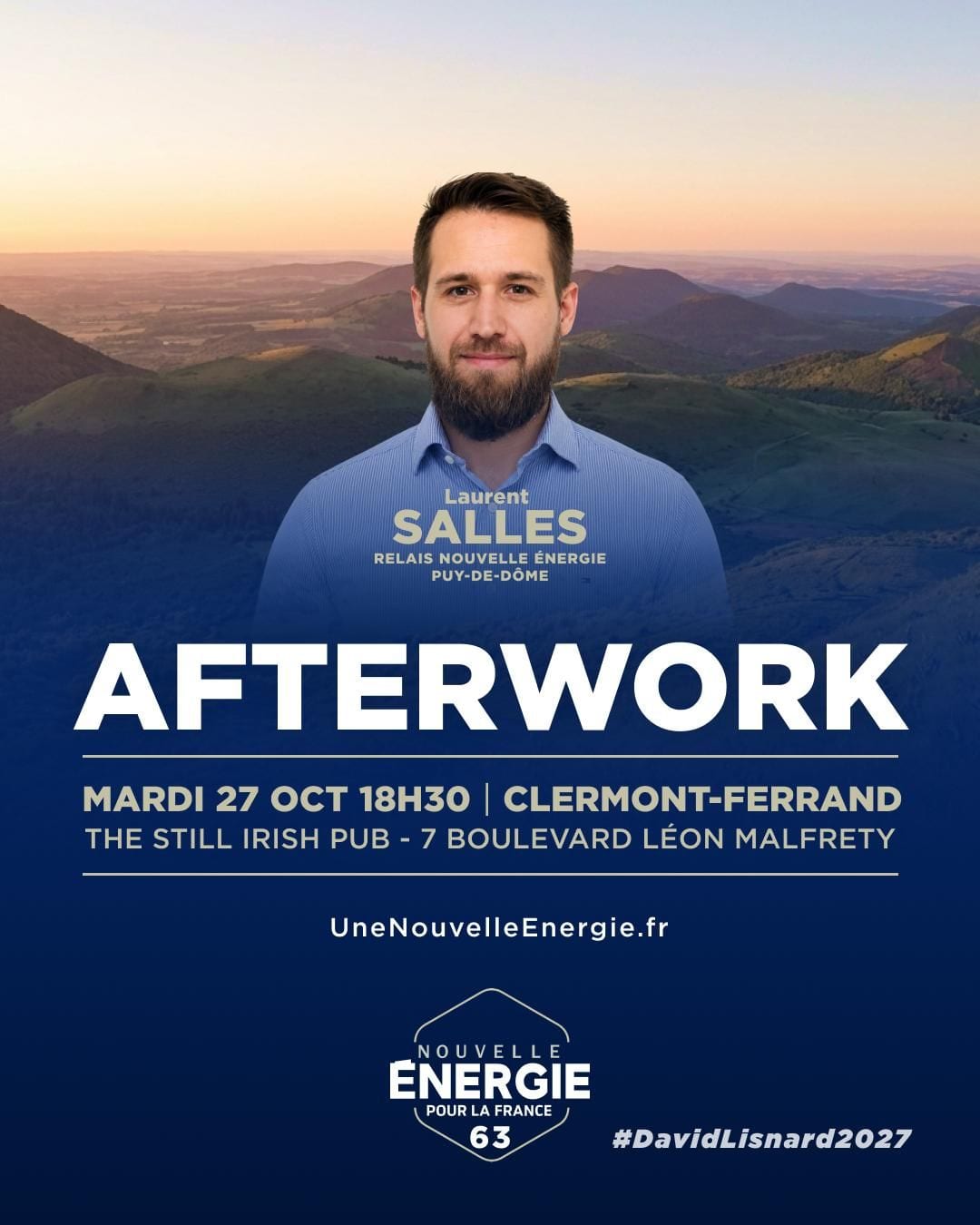 Illustration de l’événement : AFTERWORK NOUVELLE ÉNERGIE : CLERMONT-FERRAND