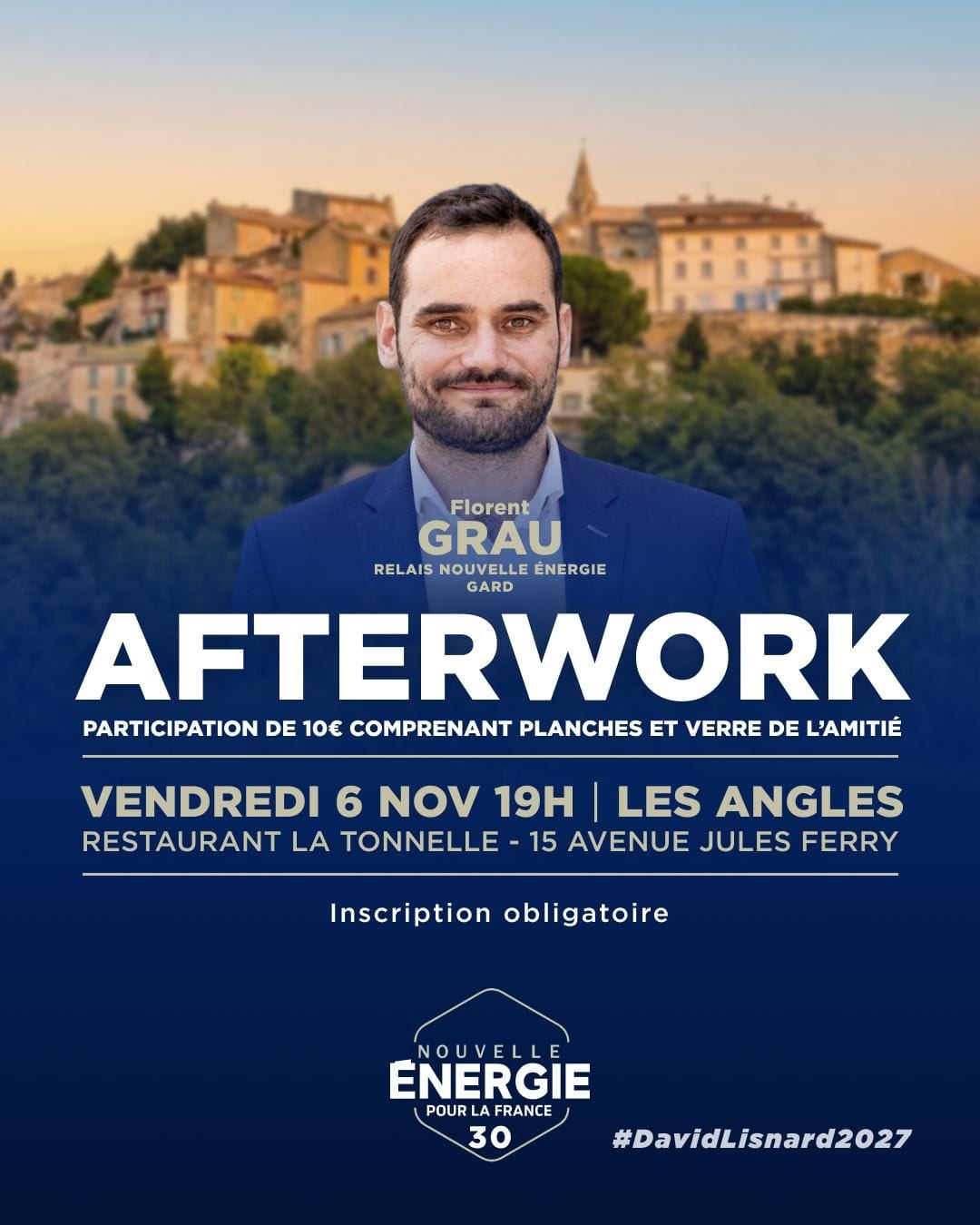 Illustration de l’événement : AFTERWORK NOUVELLE ÉNERGIE GARD : LES ANGLES