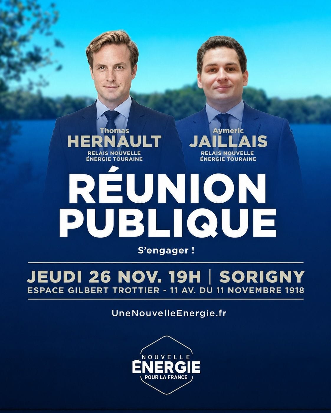 Illustration de l’événement : RÉUNION PUBLIQUE NOUVELLE ÉNERGIE TOURAINE : SORIGNY