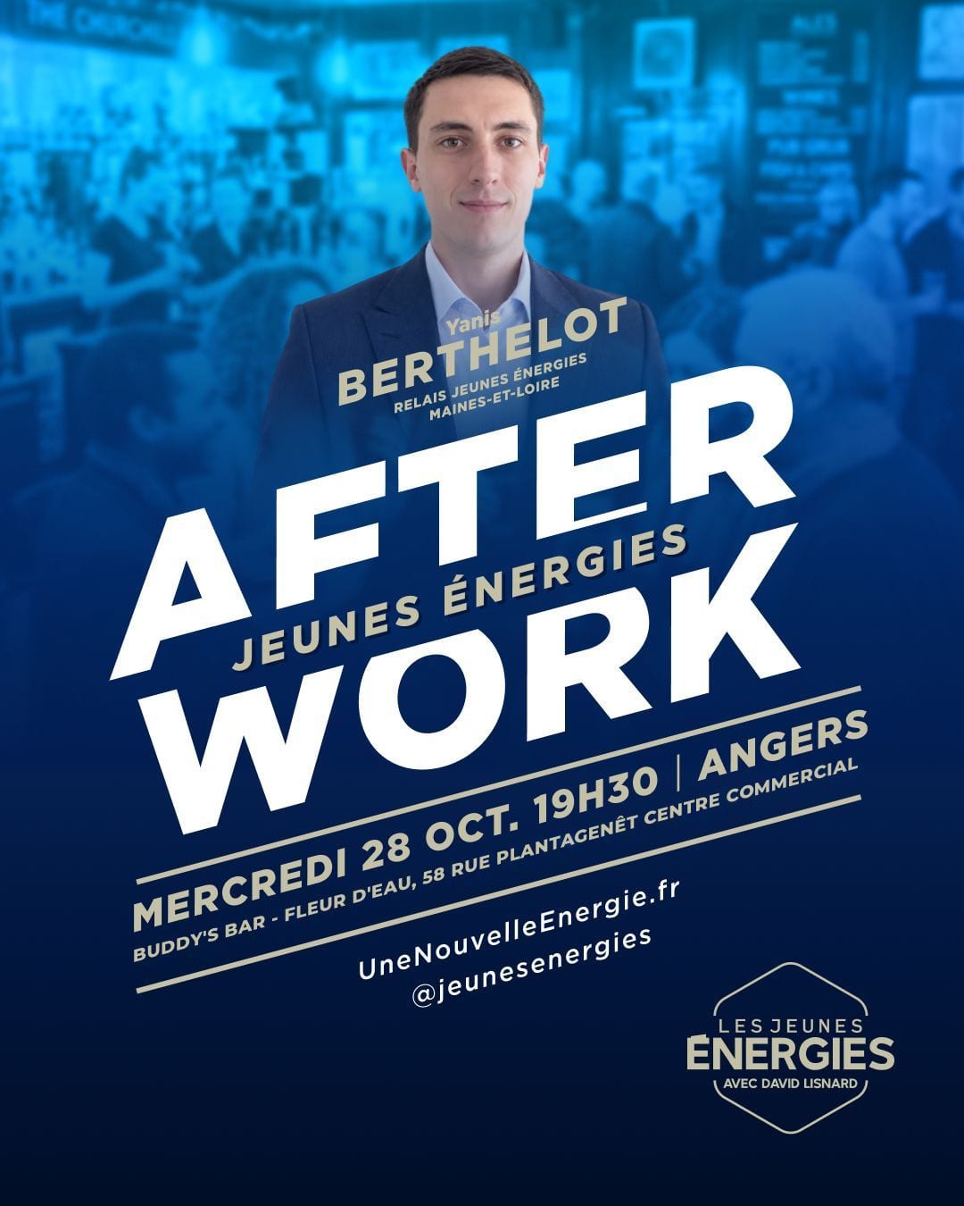 Illustration de l’événement : AFTERWORK JEUNES ÉNERGIES ANGERS