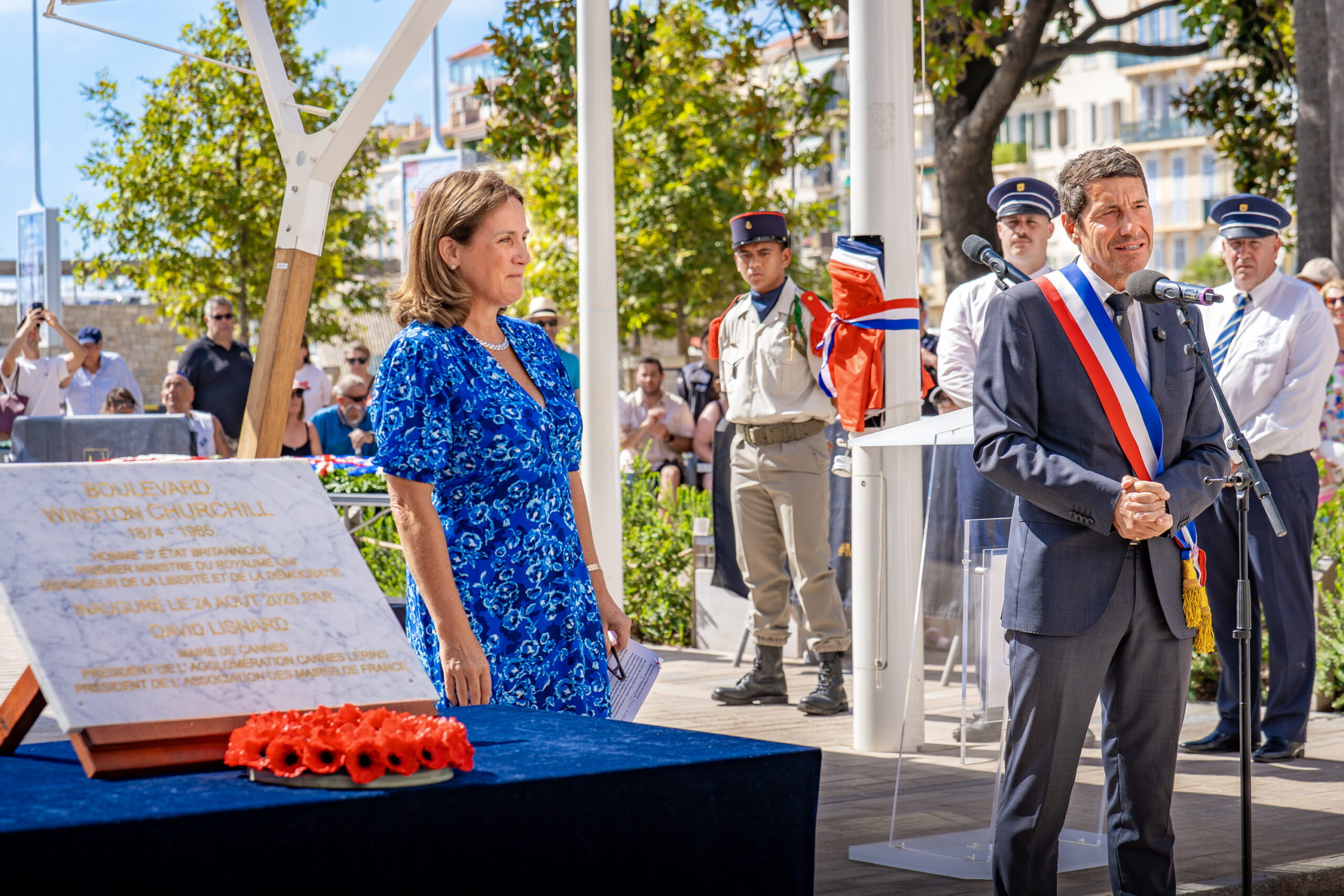 Dénomination boulevard Winston Churchill HD 4 (c) Mairie de Cannes