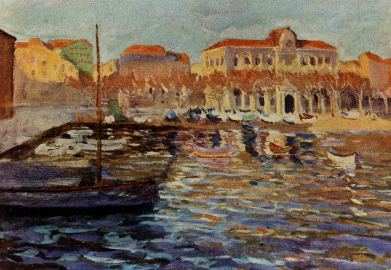 Le port de Cannes - 1933 (c) Churchill Heritage