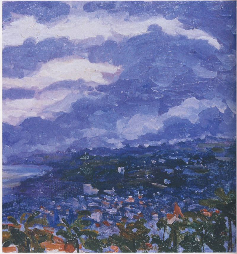 Orage sur Cannes - 1925 (c) Churchill Heritage